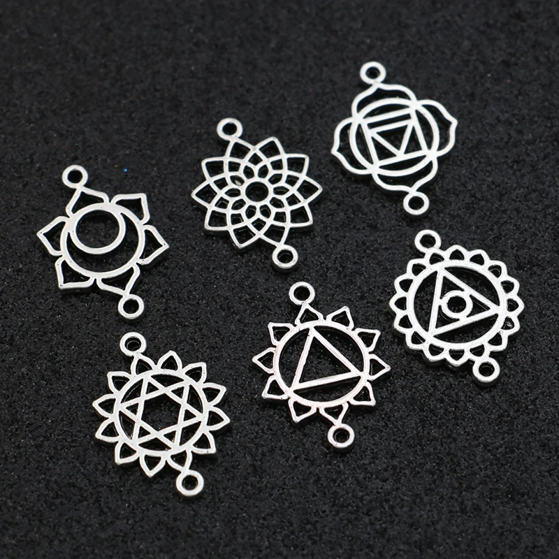 

Mix lots Flower Charm Connector for Jewelry Making Bracelet Accessories Craft DIY Earrings Findings