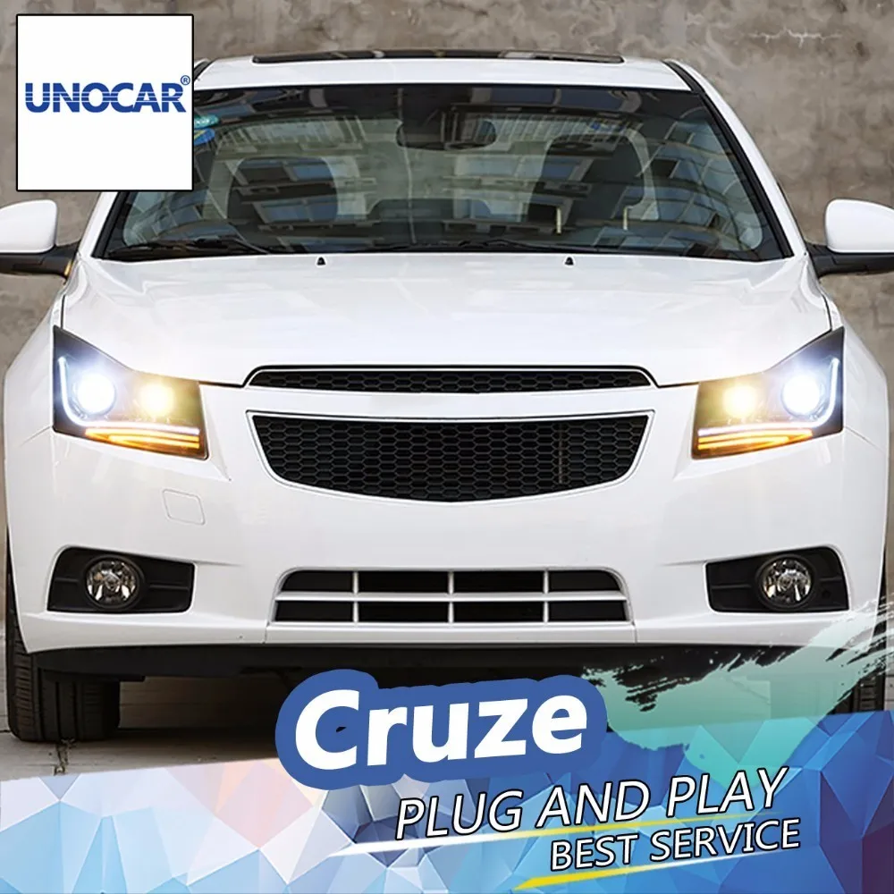 Светильник с головкой UNOCAR s для Cruze 2009-2012 Светодиодный светильник светодиодный