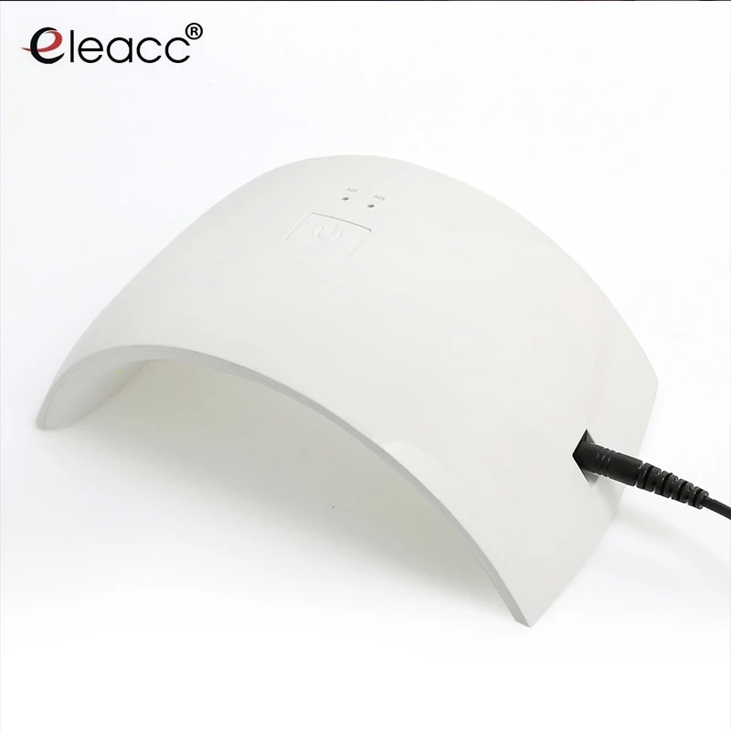 Eleacc СВЕТОДИОДНЫЕ Ногтей Сушилка Лампы Soak OFF Машины для УФ ногтей Маникюр Низкая