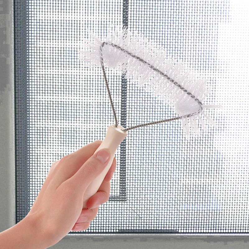 New Fashion Control Anti-mosquito Net Clear Brush Screens Window Special Anti-Mosquito Cleaning Brush Home Window Cleaner