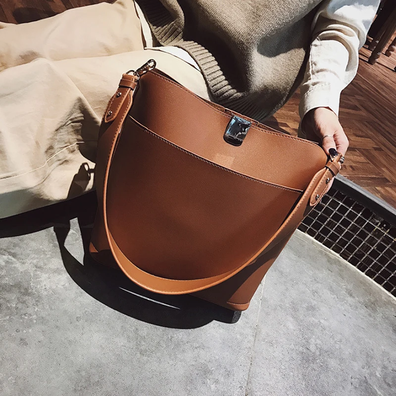 Jaybag/ винтажные сумки через плечо для женщин, искусственная кожа, сумка-мешок для дочки, Повседневная однотонная, лаконичная сумка на плечо, Bolsos Mujer