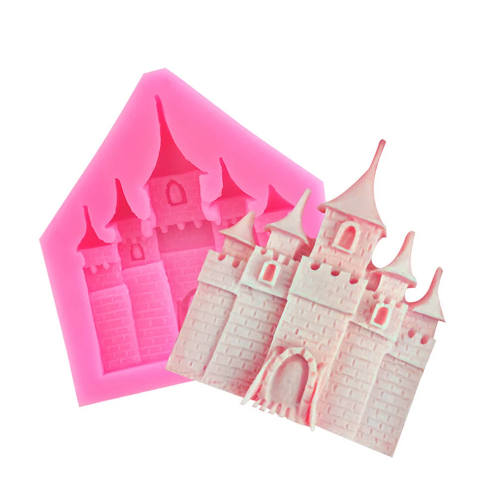 Форма для украшения тортов из мастики печенье детский Ангел замок перо выпечка