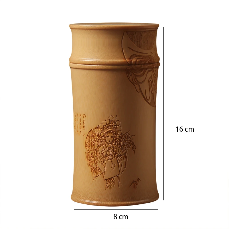 Китайские Пекинские оперы маски для лица резные бутылки хранения чайный набор