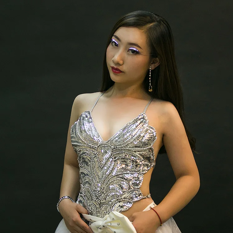 Светодиодные накладные ресницы длинные макияж черные Nautral ручная работа для