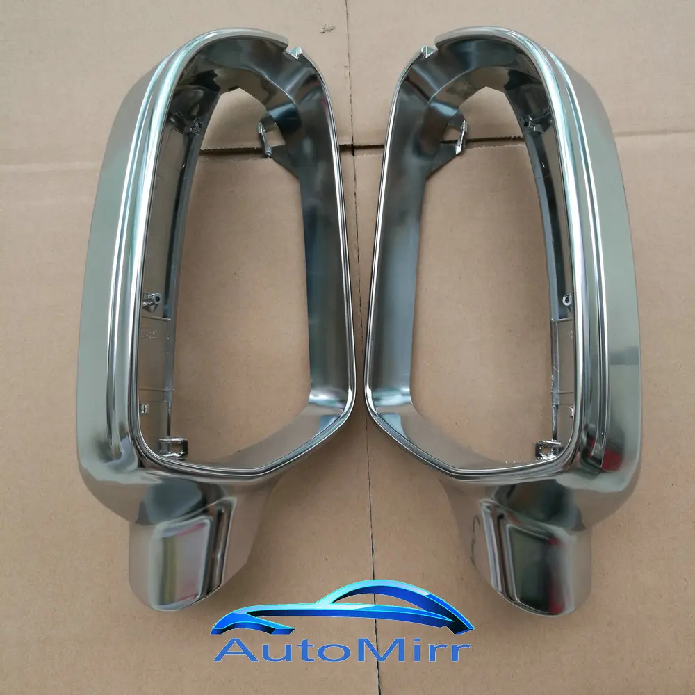 Kibowear для Audi A3 8P A4 A5 S5 B8.5 RS5 RS4 RS3 сторона боковое зеркало крышки серебристый матовый хром 2012 2013