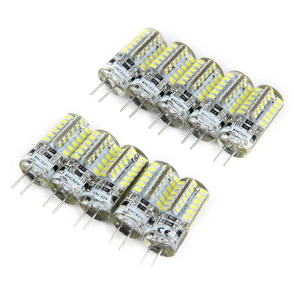 20 шт./лот 9 Вт G4 светодиодный SMD3014 48 Светодиодный S DC 12V g 4 Точечный светильник вниз