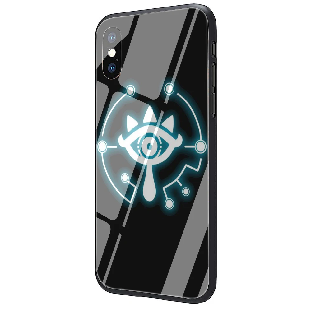 Чехол legend of zelda из закаленного стекла для iPhone 5 5S 6 6s Plus 7 8 Plus X XR XS 11 Pro Max - Цвет: G5