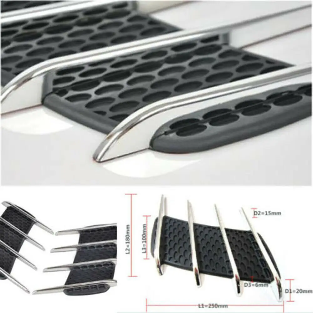 Авто Воздушный Впускной поток вентиляционное отверстие декоративный капюшон