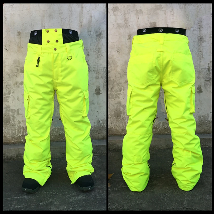 

Doorek Brand Winter Women Men Snowboard Pants Outdoor Hiking Ski Pants Skiing Waterproof Breathable Ski Trousers 4 Colors