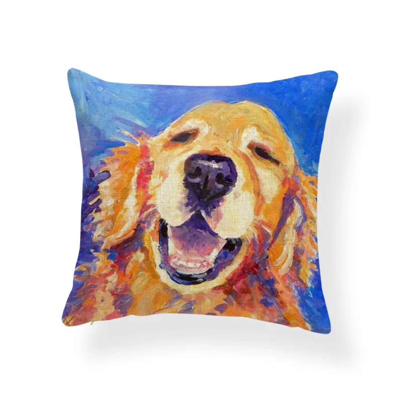 Подушка Golden Retriever Мопс Cavalier King Charles Spaniel сиамская кошка марокканская шоппинг