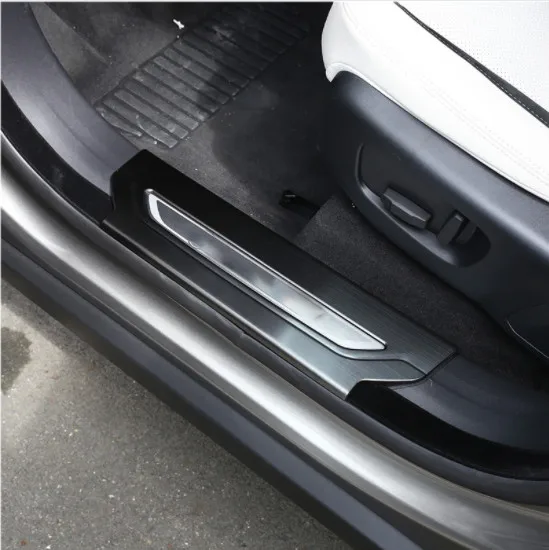 For Range Rover Velar 2017 Car-Styling 304 Stainless Interior Door Sill Scuff Threshold Plate Trim Car Accessories 4pcs | Автомобили и