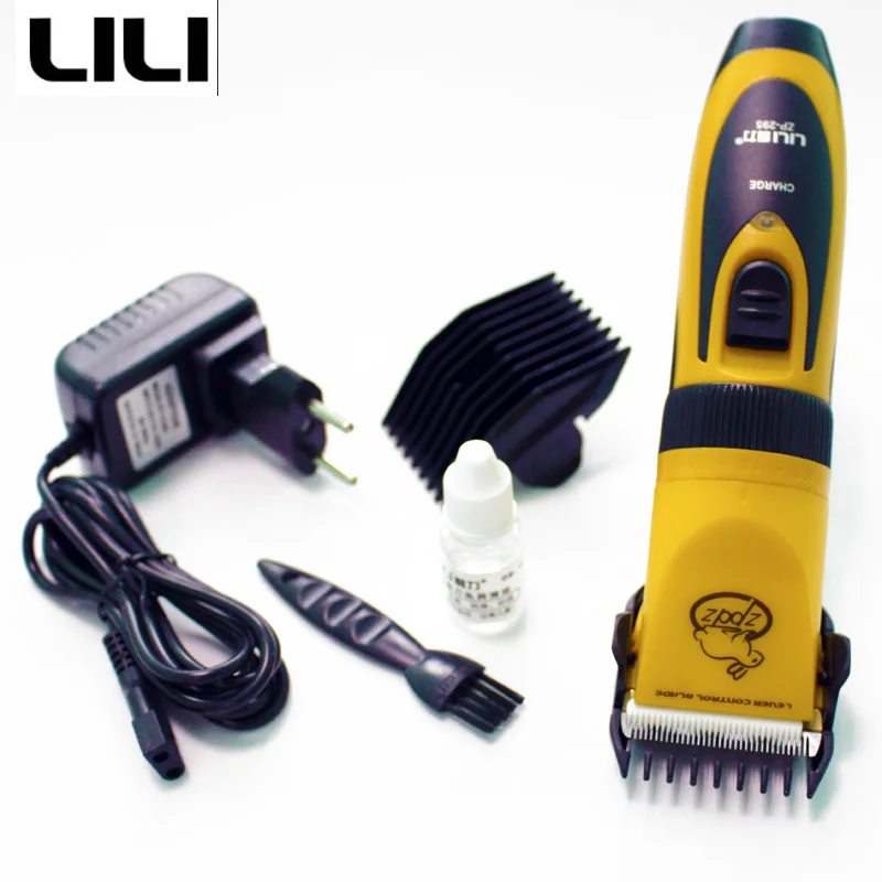 LILI ZP-295 35 Вт электрические ножницы, профессиональный триммер для волос домашних животных, машинки для стрижки животных, машинка для стрижки собак, 110-240 В