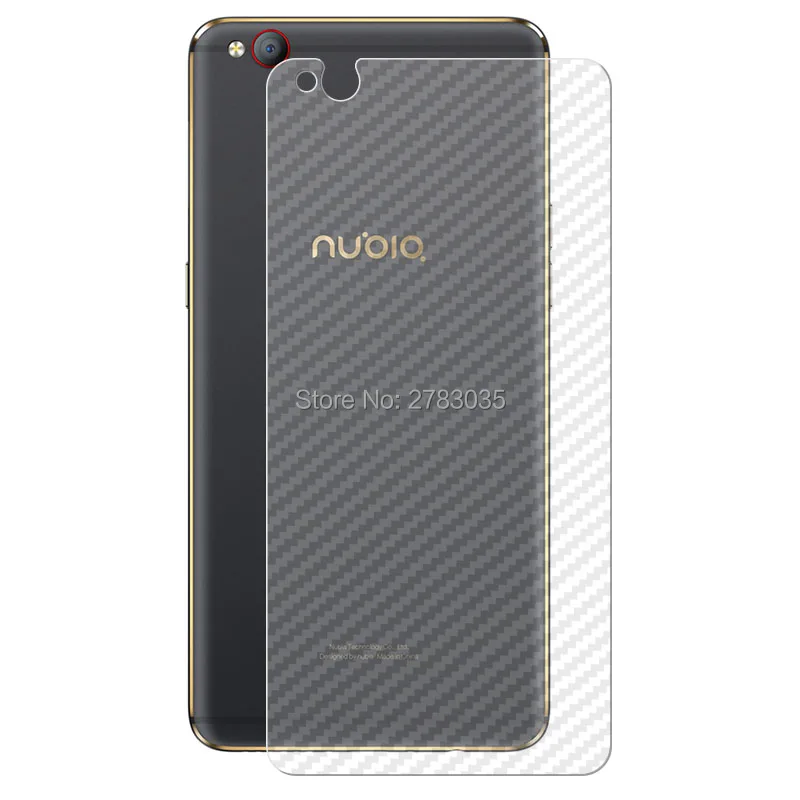 1 комплект = мягкая задняя пленка из углеродного волокна для ZTE Nubia M2 / Lite +