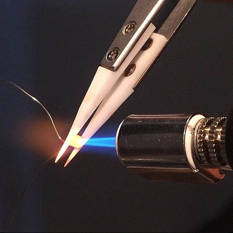 6 шт./компл. керамические щипцы пинцет ручной инструмент термостойкий не