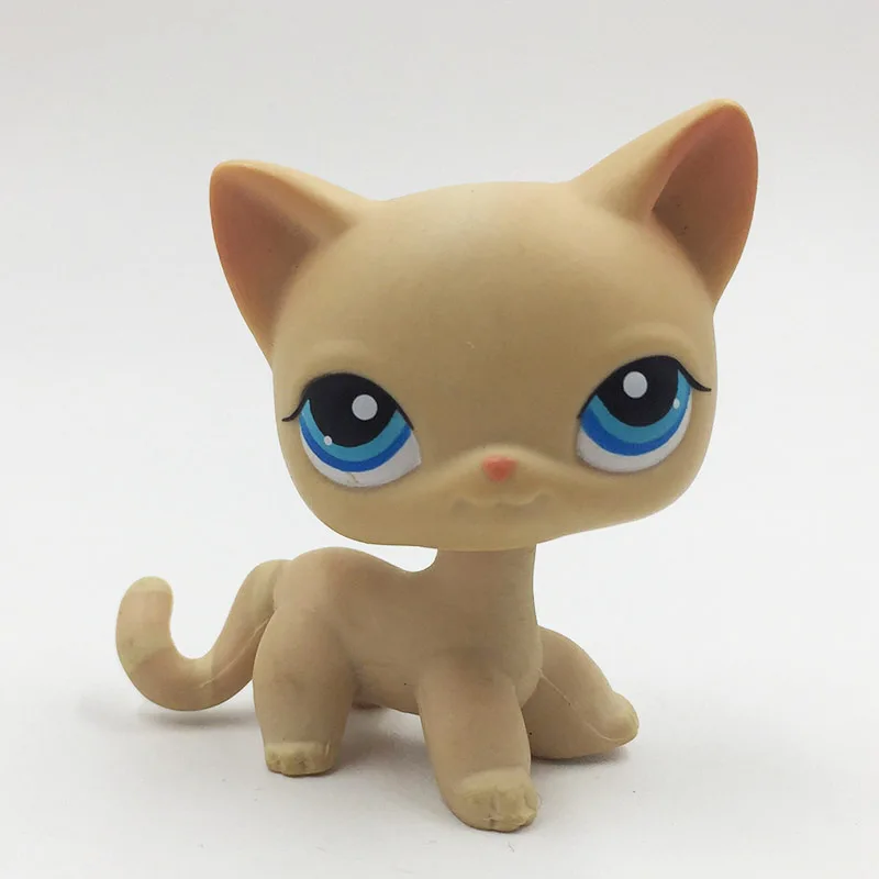Милые игрушки LPS pet shop редкие #228 Оригинальные фигурки кошек с короткой шерстью