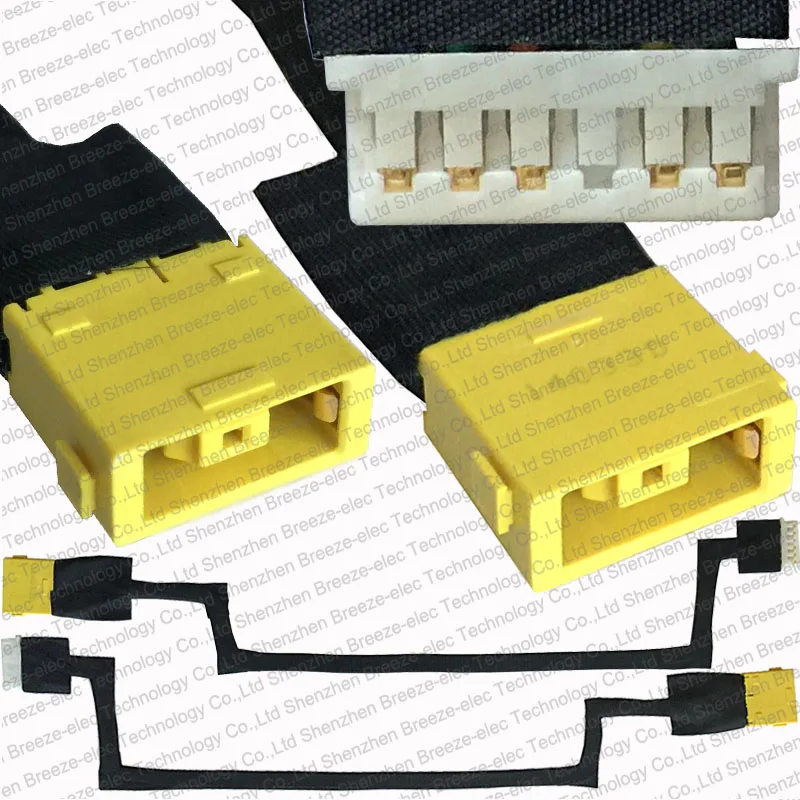 Протестированный Новый DC разъем питания зарядный порт кабель провод для Lenovo ideapad