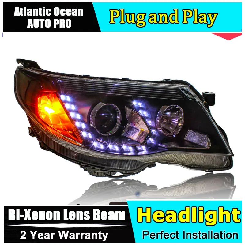 Новый головной свет Автомобильный Стайлинг для Subaru Forester головсветильник s 2008-2012