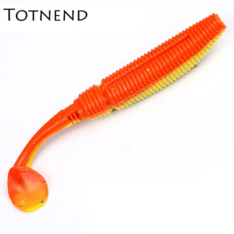 1 шт. 6 видов цветов 5/7. 5/8. 5 см ПВХ бионическая рыболовная приманка T Tail Fish UV