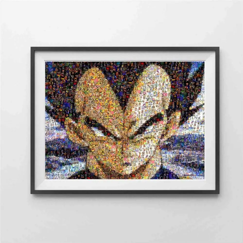 4 Dragon Ball Z стиль пазла плакаты и репродукции, настенное искусство декоративная картина холст живопись для гостиной домашний Декор без рамы - Цвет: 4