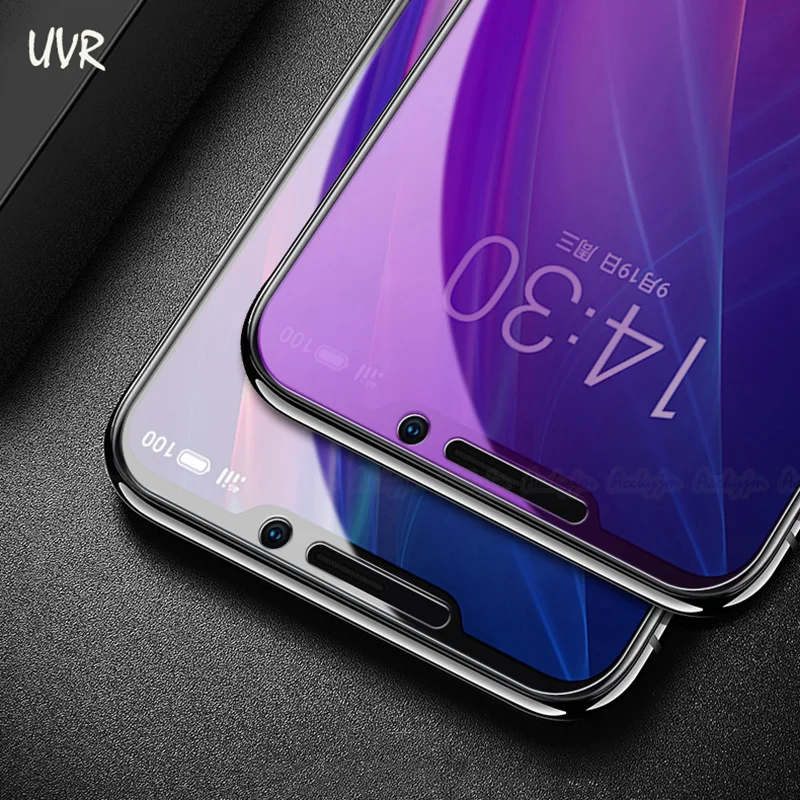 UVR для Meizu X8 V8 E3 стекло 2.5D с полным покрытием закаленное защитой от синего