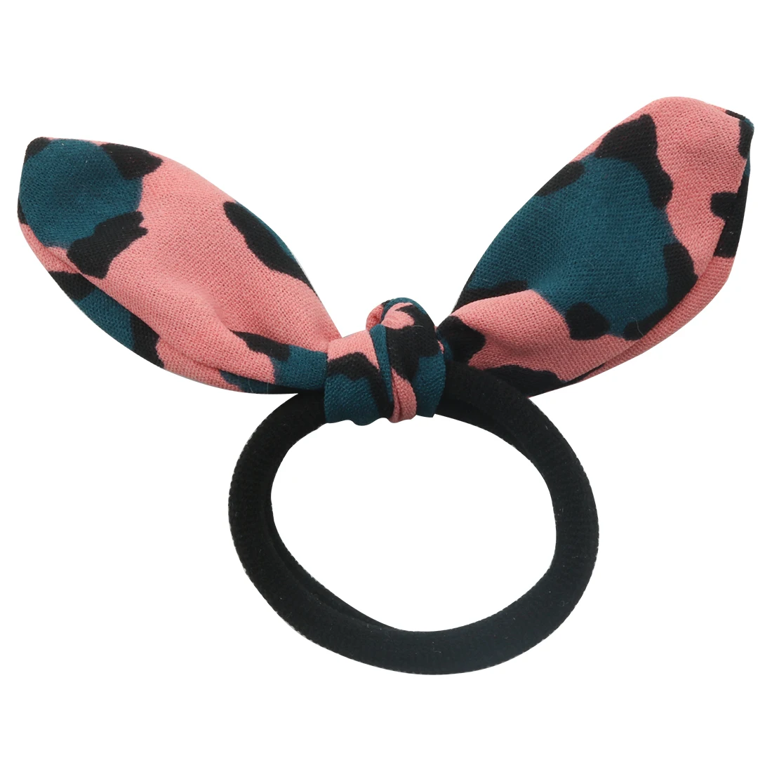 Резинка для волос с бантом девочек и женщин эластичный обруч кроличьими ушками