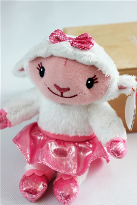 Doc Mcstuffins оригинальная розовая Овечка милые вещи плюшевые игрушки в виде животных