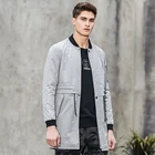 Пионерский лагерь Новинка 2017 года Прибытие Весна плащ брендовая мужская одежда модные мужские длинное пальто наивысшего качества мужской пальто ajk707010