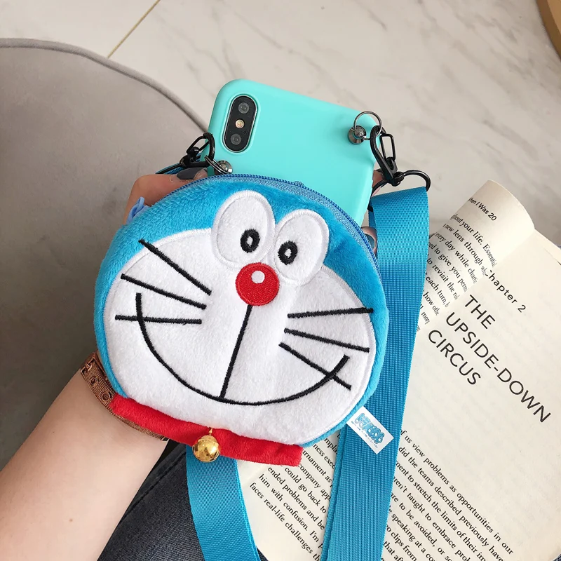 Сэм S10 Doraemon чехол милых монстров Обложка кошелька подарок для ребенка для samsung Galaxy S9 плюс S8 Note8 note9 сумка обложка+ ремень
