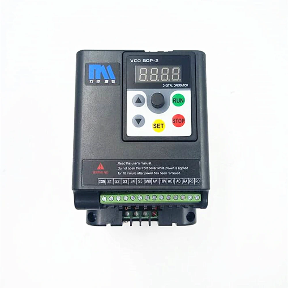 Оригинальный Универсальный инвертор 0 75 кВт 1HP 1Ph 220 В 4A 500 Гц привод двигателя VFD с
