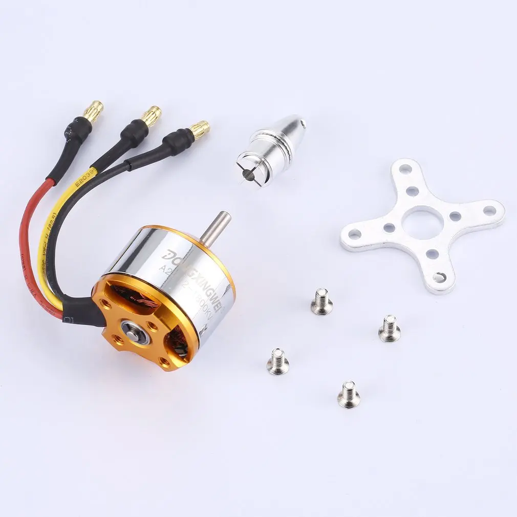 DXW A2212 Outrunner бесщеточный двигатель 1800KV 2 4S 2200KV/2450KV 3S беспилотный RC фиксированное