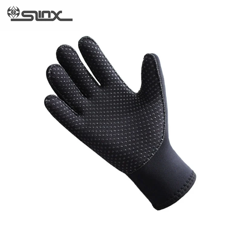 SLINX 3mm Neoprene Warm Scuba Diving Gloves Men Women Snorkeling Spearfishing Windsurfing Surfing Boating Anti-scratch | Спорт и