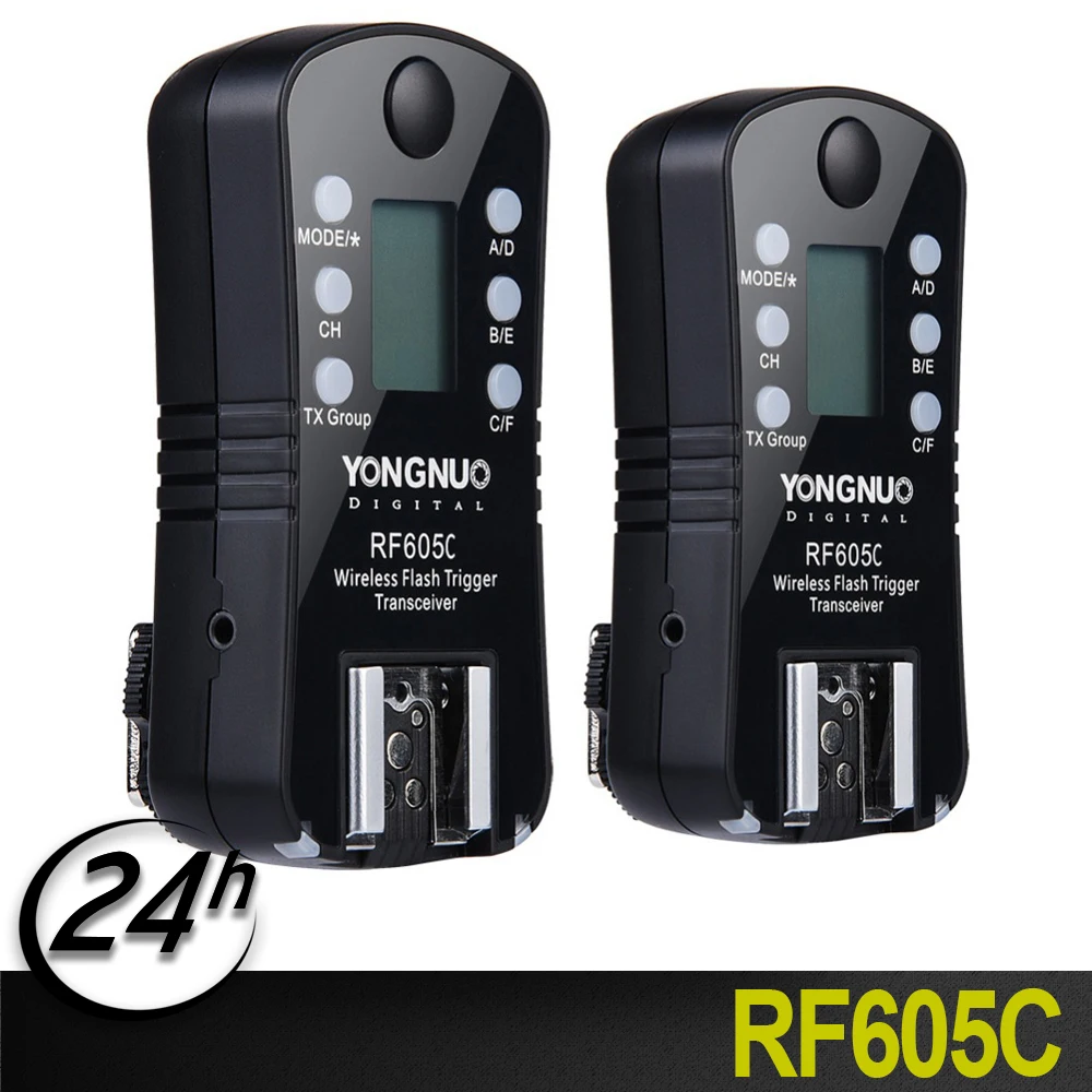 Оригинальный беспроводной триггер вспышки YONGNUO RF 605 RF605C 605C RF605 C для камеры Can * n
