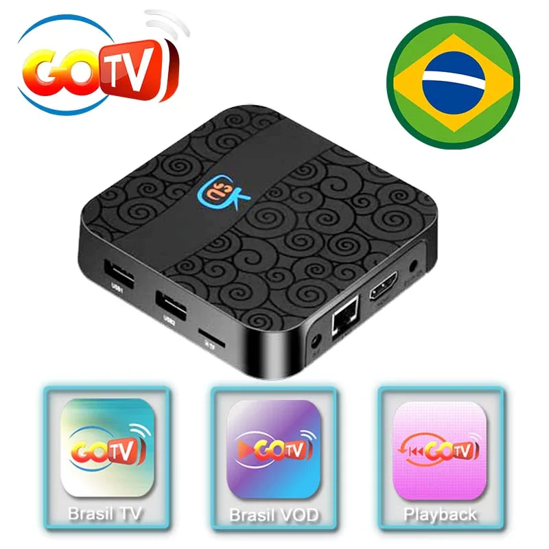 azамерика Бразилия IP tv Box с 2 лет IP tv подписка IP tv Brasil с live tv VOD воспроизведение поддержка бесплатно 2Y IP tv аккаунт