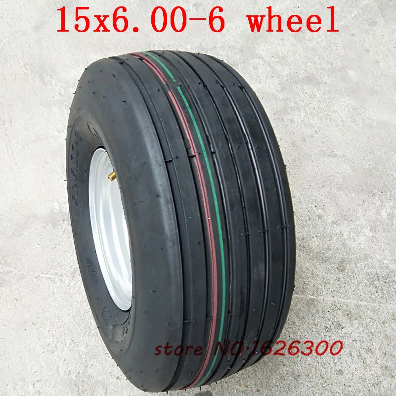Высокая производительность 15X6.00 6 подходит 168CC картинг обод колеса мотоцикла с