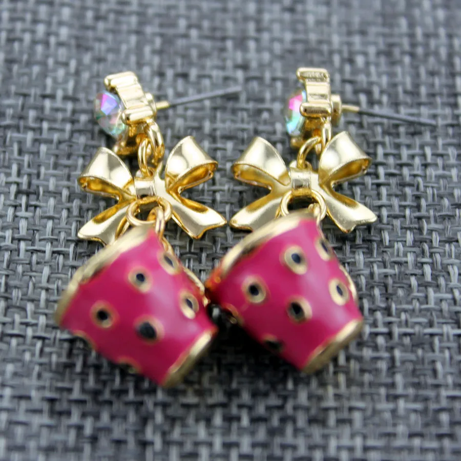 Серьги пусеты ENZE элегантные серьги с подвеской в виде чашек|fashion stud earrings|stud