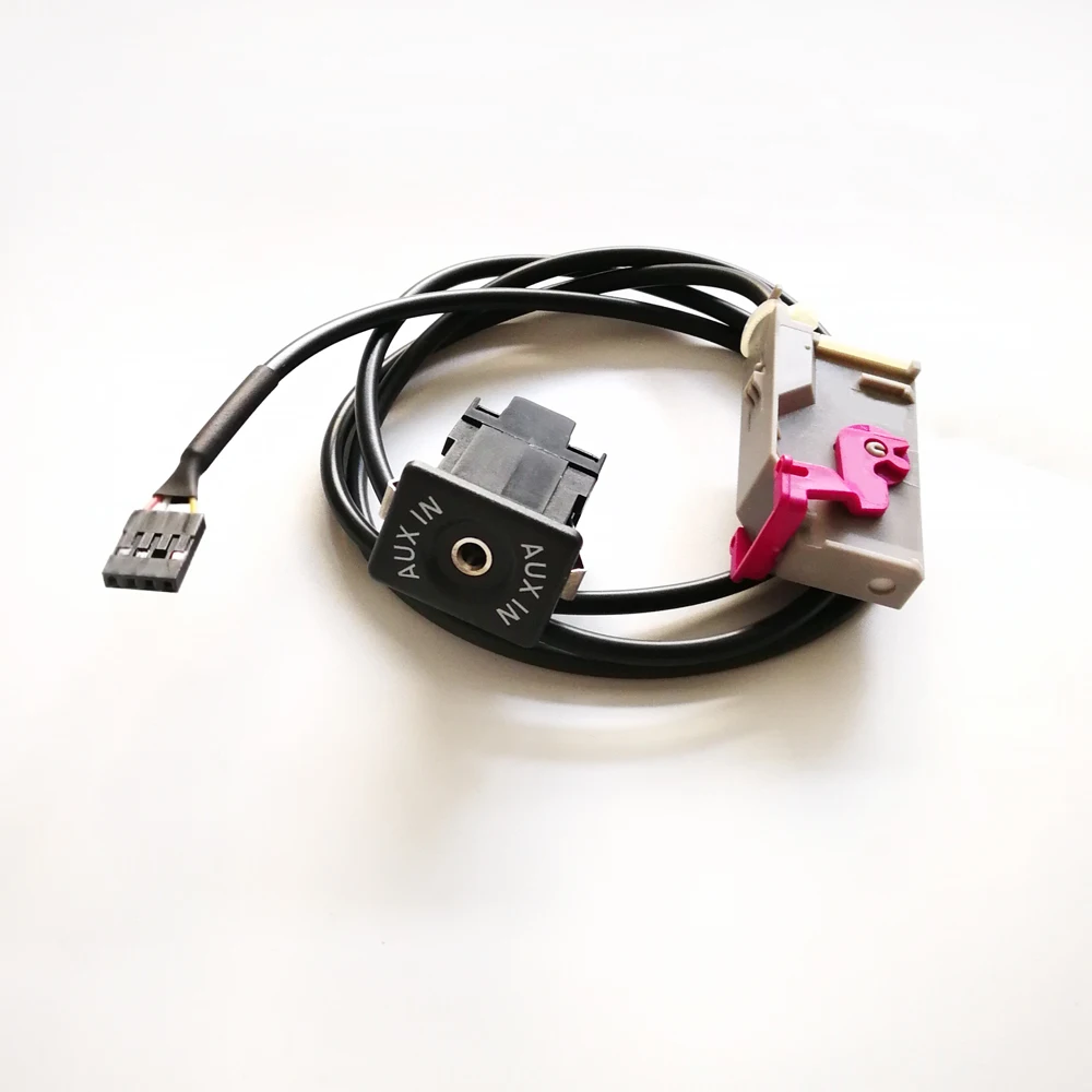 Biurlink RNSE DVD AUX IN Kit RNS E Audio Device 3 5 MM Jack Extend Adapter for AUDI Headunit|Кабели адаптеры и разъемы| |