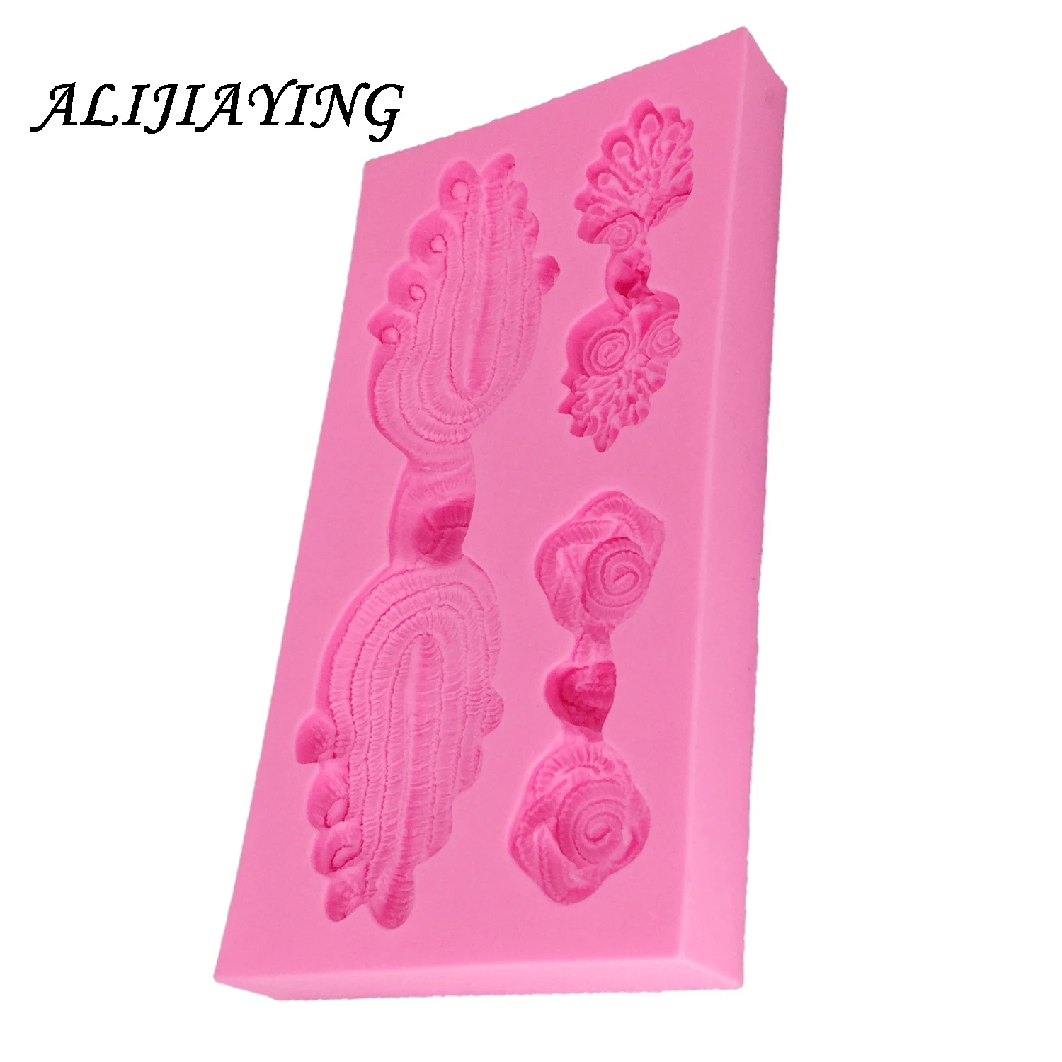 1 шт. силиконовая форма сделай сам для винтажных пуговиц цветов глины конфет