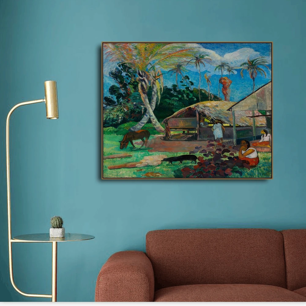 Coast by Paul Gauguin на холсте живопись каллиграфия плакат печать гостиная дом настенная