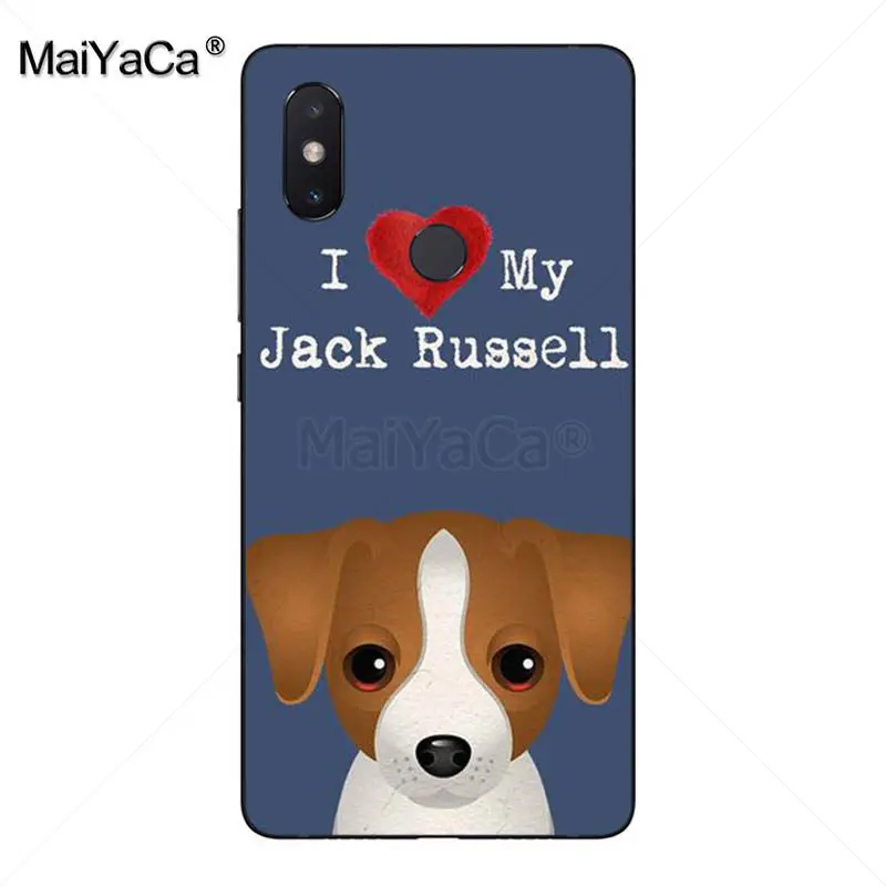 Мягкий ТПУ чехол для телефона MaiYaCa I Love My Chihuahua Dog Pug с рисунком из мультфильма xiaomi mi