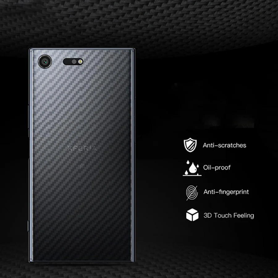 Задняя пленка GXE для Xperia XA1 Ultra XA xz Премиум xzs X 3D защита экрана из углеродного