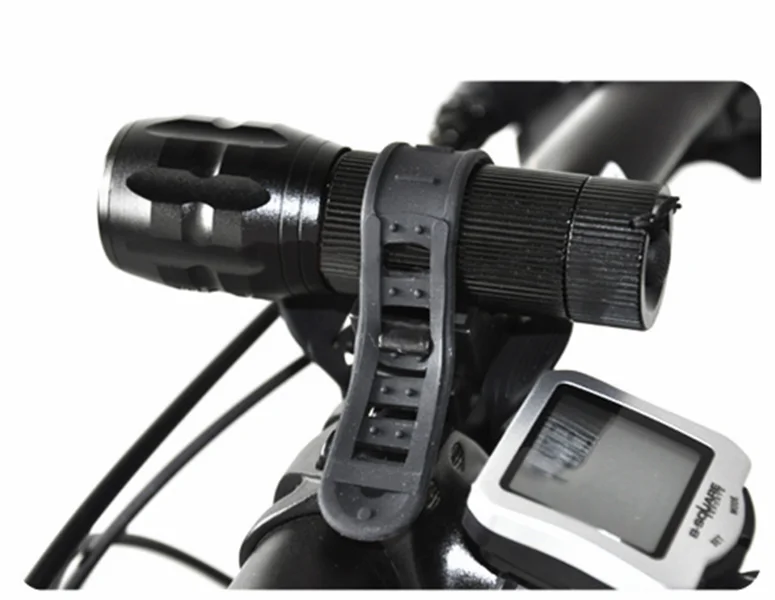 Держатель для велосипедного фонаря вращение на 360 градусов универсальный | Спорт