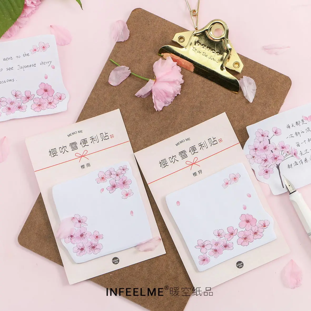 30 листов/блокнот с розовым вишневым деревом блокнот планировщик канцелярские