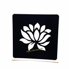 Трафареты для боди-арта Lotus Flower, инструменты для приготовления пасты