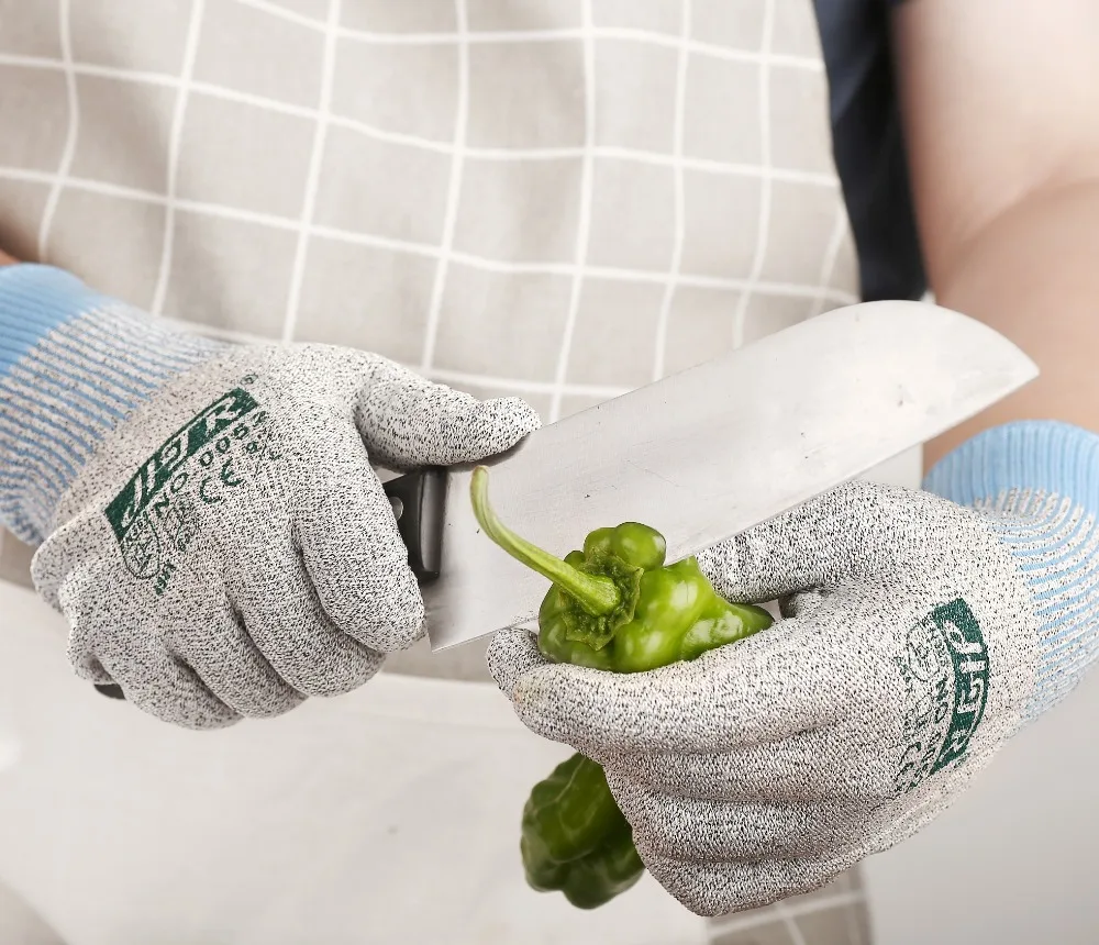 Защитные перчатки для мясника HPPE работы на кухне|safety gloves|work glovesanti cut |