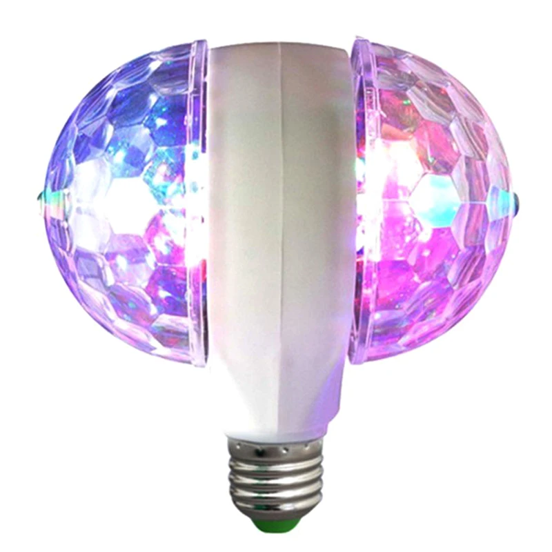 E27 6W RGB светодиодные Рождественские огни для помещений праздничная вечеринка