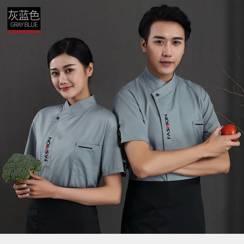 Одежда для шеф-повара, кухня, Ресторан Camarero, логотип на заказ, Veste De Cuisine, мужской и женский гостиничный костюм, рабочая одежда, торт, десерт