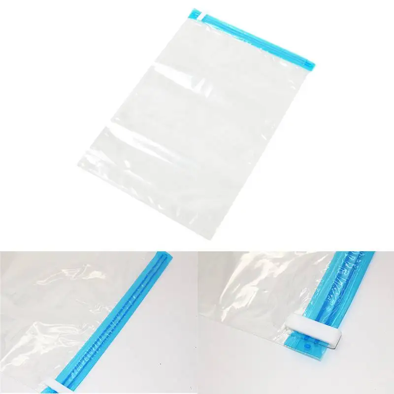 Nordic Vacuum Storage Bags Food Transparent Organizer Compressed Saving Space Seal | Дом и сад