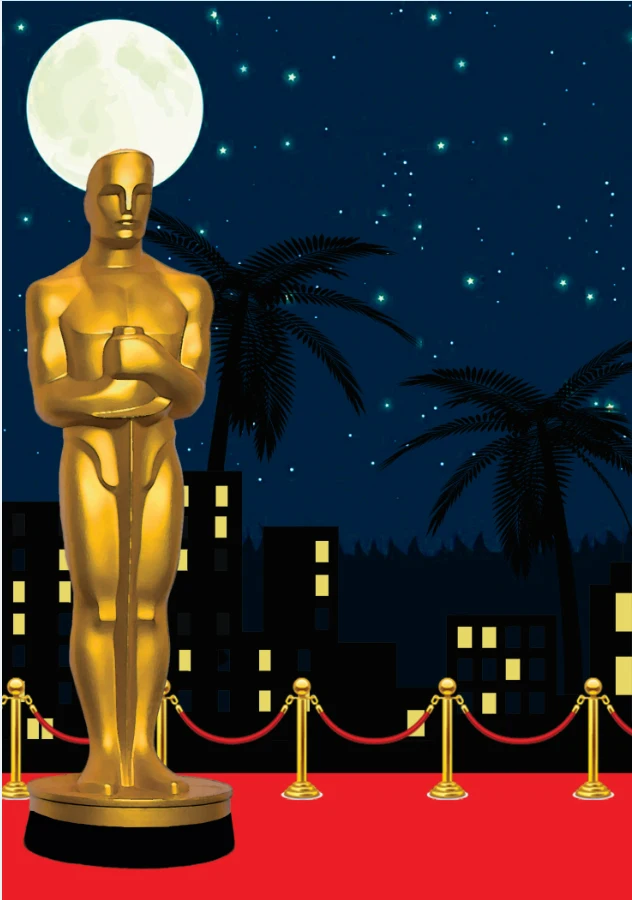 5x7 футов голливудский красный ковер события золотой трофей Пальма ночь