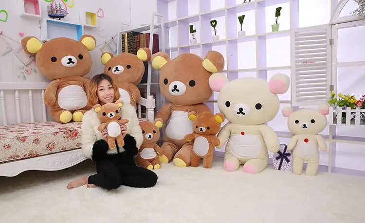Милый японский плюшевый мишка San x Rilakkuma KORILAKKUMA белый мягкая игрушка в виде