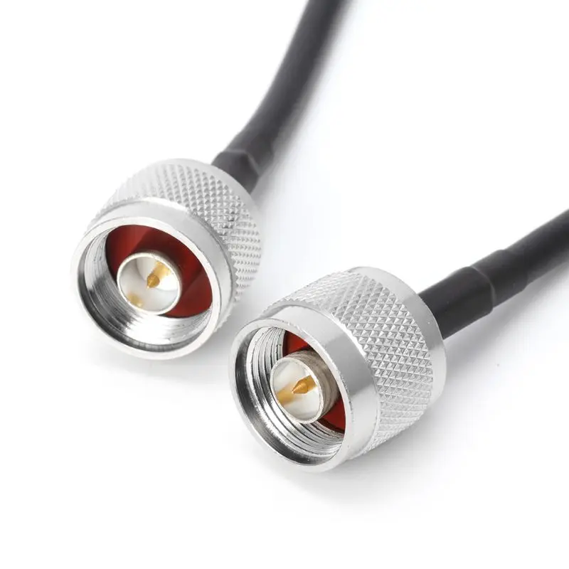 N мужчинами Plug RG58 коаксиальный кабель адаптера сборки удлинители 50 см